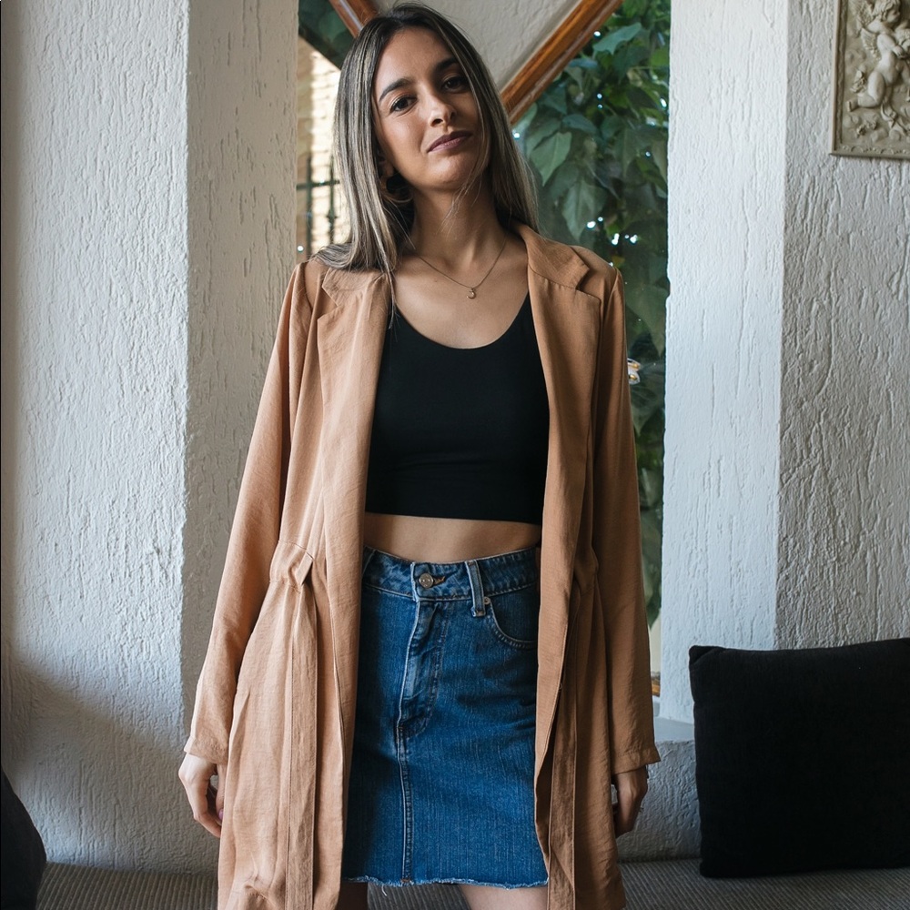 Denim skirt